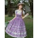 Twilight Crush Grape Pastoral Song Skirt Salopette JSKs(Reservation/3 Colours/Full Payment Without Shipping)